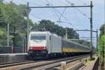 IC-Direct mit 186 238 durchfahrt Tilburg-Universiteit am 29 Juli 2018.