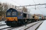 Vergangenheit: ERS 6604 steht ins verschneten 's-Hertogenbosch am 13 Februar 2006.