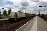 CT 203 104 schleppt der Geleen-KLV durch Tilburg-Reeshof am 7 Juli 2021.