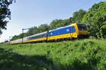 Am 26 Mai 2017 passiert NS 186 034 Tilburg Oude Warande.