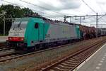 Lineas 2843 macht am 4 Augustus 2019 in 's-Hertogenbosch Pause.