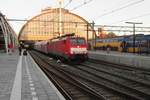 Kalkzug mit 189 023 durchfahrt am 24 Oktober 2009 Amsterdam Centraal.