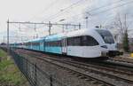 Am 15 Mrz 2022 hat Arriva 322 soeben die Waalbrcke bei Nijmegen uberquert.