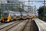 Ausfahrt aus Nijmegen von 9514 am 15 Juli 2020 mit der IC nach Arnhem, Utrecht und Schiphol.