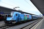 1116 244 bei der abfahrt mit den railjet nach budapest-keleti,09.04.22