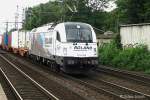 1216 955 fuhr mit einen intermodal am 18.06.13 durch harburg