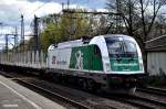 ÖBB 1216 960 fuhr mit einen ganzzug durch hh-harburg,17.04.15