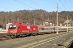 Am 29 Dezember 2016 treft 1216 011 in Kufstein ein.