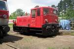 AM 21 Mai 2023 steht ÖSEK 2060.74 ins Heizhaus Strasshof während die Dieseltage dort.