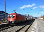 1016 002-6 machte auf dem Weg von München nach Salzburg am 14.