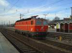 Die 1044 119 am 04.01.2008 bei Rangierfahrt im Passauer Hbf.