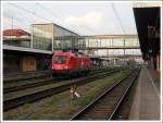 V�llig unerwartet und auch nicht angek�ndigt kam 1116 075-1 als LZ durch Regensburg Hbf. H�tte ich gewusst das er kommt, w�r ich nach Regensburg Pr�fening auf freie Strecke gefahren.
