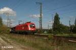 1116 268-2 fhrt mit ein gemischten Gterzug an Regensburg Ost vorbei.