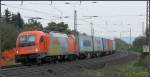 1216 903  RTS  mit Containerzug am 09.10.13 in Gtzenhof