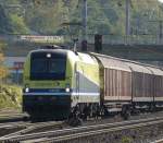 1216 930 mit Gterzug am 10.10.10 in Gemnden