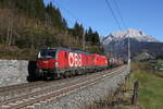 1293 187 und 1116 094 waren mit einem gemischten Gterzug am 4.
