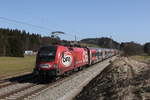 1116 249 war mit dem  FB-Railjet  am 25.