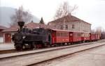 Zillertalbahn: ZB 2 Jenbach ZB  02.03.1985