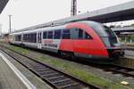 Am 23 September 2018 hat ÖBB 5022 006 noch  Zukunft auf die Schiene  in Linz Hbf.