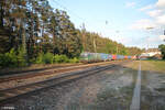 193 729-1  Eurocargo ecs-eurocargo.at  mit einem Containerzug in Ochenbruck.