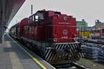 Lok 92 812 015 006-7 der A-GKB (Graz – Kflacher Bahn) steht mit ihrem Zug im Bahnhof Graz zur abfahrbereit in Richtung Kflach.