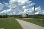 2159 256-7  GrainyDay  Lz bei Plling in Richtung Regensburg.