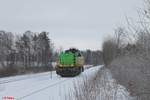 G1700.02 auf Strecken Erkundungsfahrt von Wiesau/Oberpfalz nach Mitterteich zur GSB Resycling hier auf Höhe von Schönfeld.