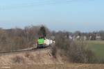 G1700.03 mit dem 45392 1800T Holzzug Cheb - Regensburg beim überqueren vom Seußener Viadukt.