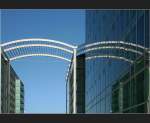 Moderne Achitektur in M�nchen.