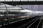 Da der M�nchner Hauptbahnhof nach Westen hin offen ist, ergeben sich gerade Abends sch�ne Lichtstimmungen, insbesondere auch auf die Z�ge.