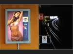 Werbung im �ffentlichen Nahverkehr.