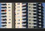 Wohnhochhaus Salute von Hans Scharoun in Stuttgart-Fasanenhof.