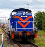 Die SM42-616 (98 51 8 620 817-1 PL PKPIC), eine Fablok 6Da (Typ Ls800E) der PKP Intercity, steht am 25 Juni 2017 beim Hauptbahnhof Posen (Poznań Głwny).