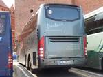 Volvo 9700 von Partner aus Polen in Stralsund.