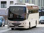 Volvo 9700 von Pol-Bus aus Polen in Stralsund.