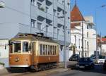 Bahnen in Portugal: Die drei verbliebenen Strassenbahnlinien 1, 18 und 22 von Porto werden mit historischen zweiachsigen Motorwagen betrieben.