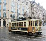 Carro Electrico No.131 in der Av dos Aliodos in Porto am 14.05.2018.