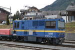 (283'207) - MOB-Lokomotive - Nr. 2503 - am 15. Dezember 2025 im Bahnhof Zweisimmen