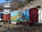 (187'234) - Blonay-Chamby-G�terwagen am 23.