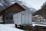 (284'462) - SeTB-G�terwagen - Nr. 35 - am 30. Januar 2026 in Elm, Station