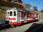 (132'393) - AOMC-Triebwagen - Nr. 512 - am 22. Januar 2011 im Bahnhof Troistorrents