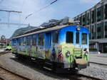 (276'703) - ASD-Triebwagen - Nr. 2 - am 14. Juni 2025 im Bahnhof Aigle