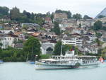 (184'664) - Dampfschiff Bl�mlisalp am 4.