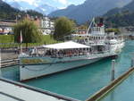 (210'300) - Dampfschiff Bl�mlisalp am 13.