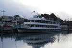 (284'929) - Motorschiff Bubenberg am 19. Februar 2026 an der Schiffl�ndte Thun