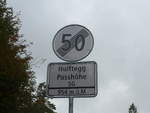 (221'856) - Ortstafel von der Passh�he Hulftegg am 12.