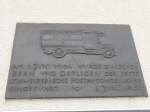 (161'457) - Gedenktafel zum 50 j�hrigen Jubil�um des 1.