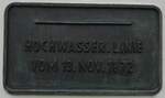 (287'671) - Hochwasserlinie vom 13. November 1872 am 7. Juni 2026 in L�beck