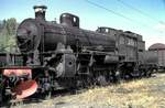 SJ Dampflok Typ B Nr.1220 im TGOJ Eisenbahnmuseum Grängesberg am 02.08.1994.