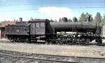 SJ Dampflok Type E (II) Nr.1090, eine D-Dampflok mit Innenzylindern im TGOJ Eisenbahnmuseum in Gr�ngesberg am 02.08.1994.